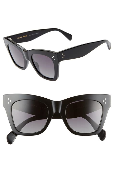 celine zoe square sunglasses|Celine 50mm polarized square sunglasses.